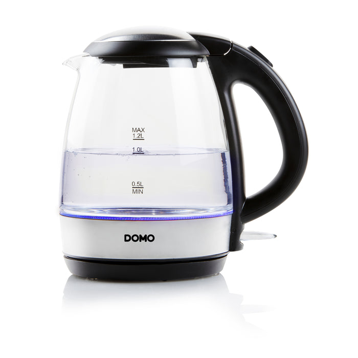 Domo DO9218WK - Waterkoker - 1,2L - Verlicht - Glas