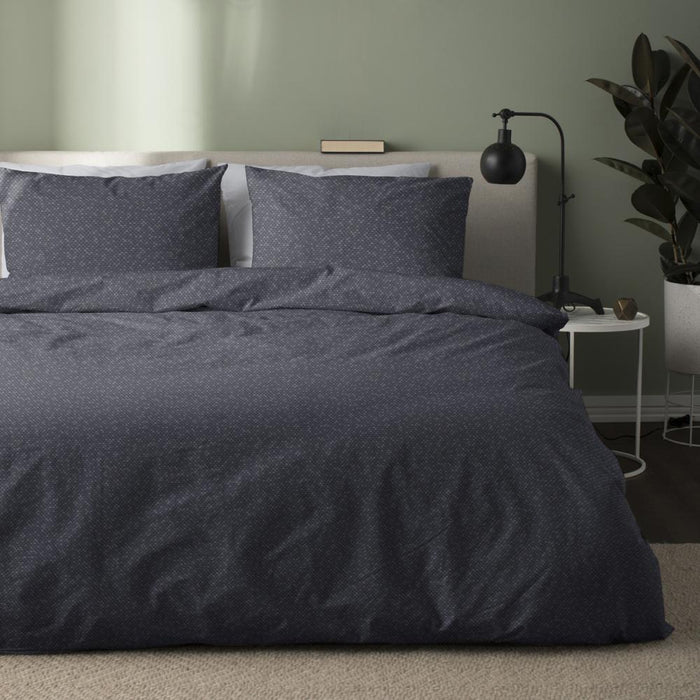 Damai Dekbedovertrek Katoen Scale steel blue