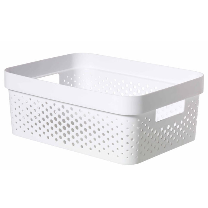 Curver Opbergboxen 4 st Infinity met deksel 4,5 L + 11 L wit