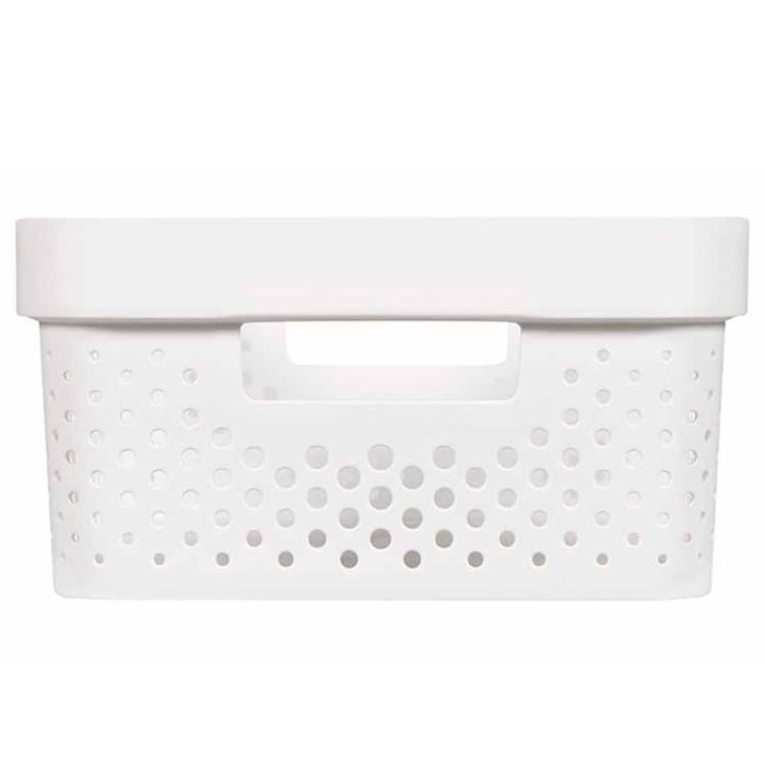 Curver Opbergboxen 4 st Infinity met deksel 4,5 L + 11 L wit