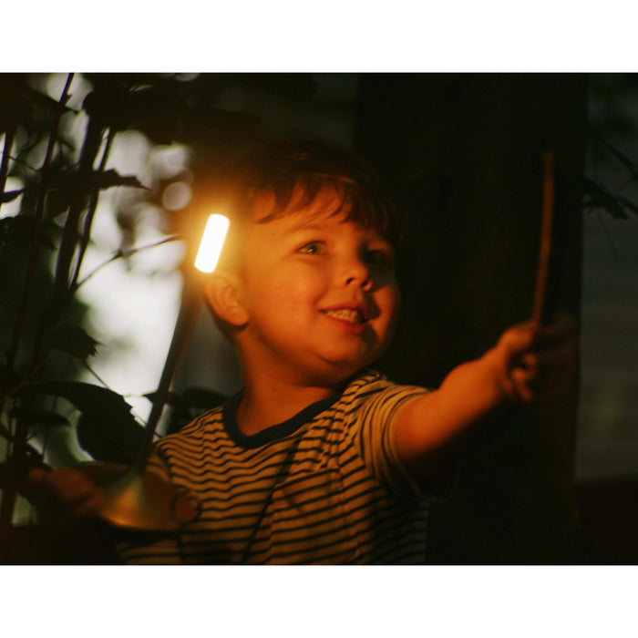 Wick tafellamp LED oplaadbaar messing