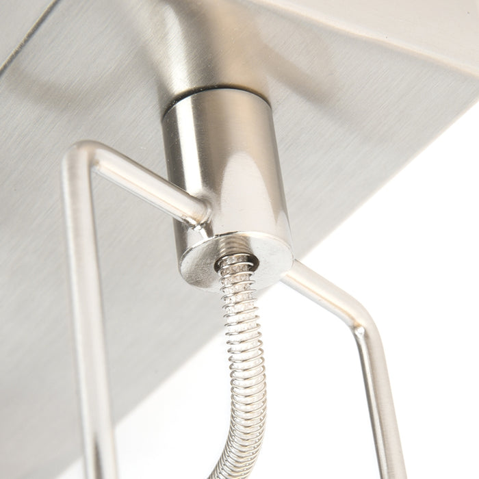 QAZQA Industriële spot staal 3-lichts draai- en kantelbaar - Suplux