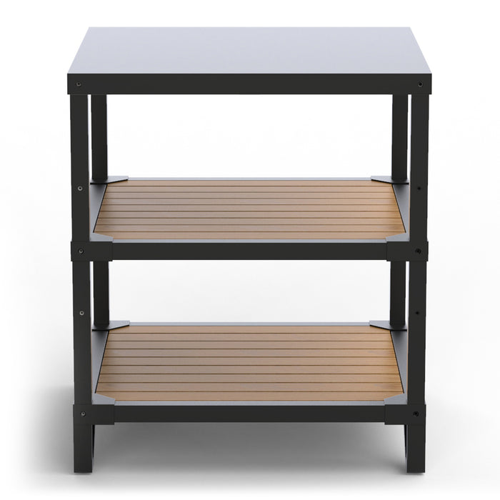 The Bastard Serious Outdoor Kitchen Shelfs