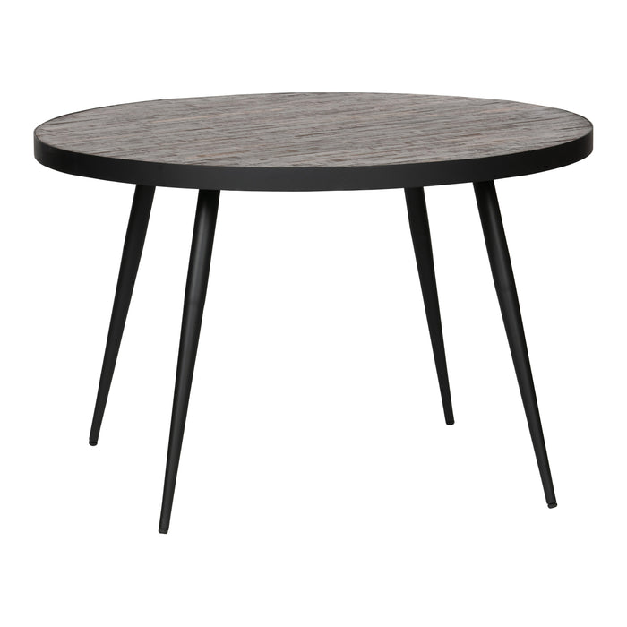 WOOOD Vic Eettafel - Ø 120 cm - Bruin