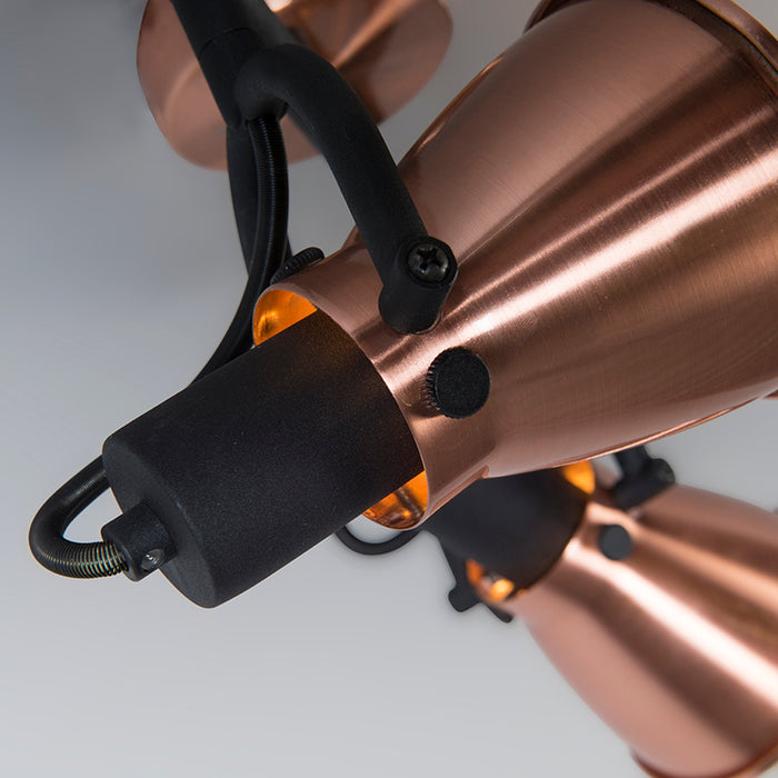 QAZQA Klassieke spot koper - Jos 2