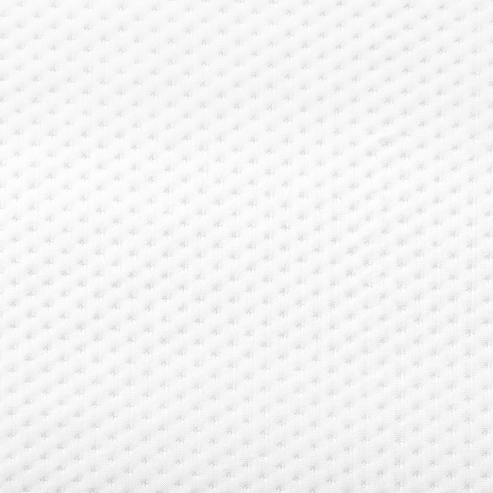 Beliani - PEARL - Schuimmatras - Wit - 160 x 200 cm - Polyester