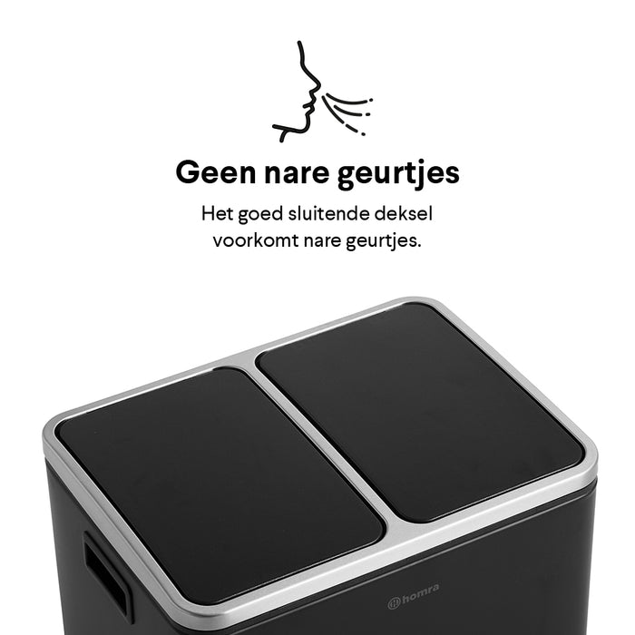 Homra Blinq Duo Pedaalemmer 30 liter (2x15 liter)