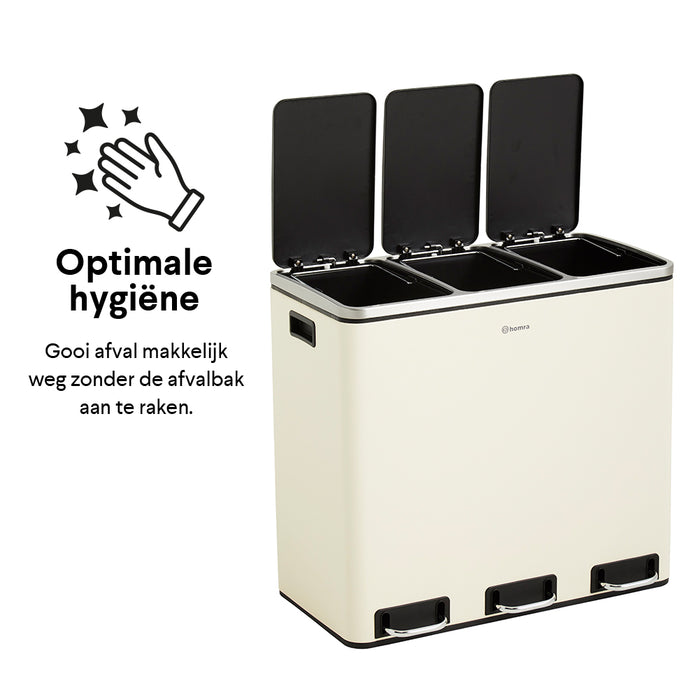 Homra Sparq Trio Pedaalemmer 54 liter (3x18 liter)