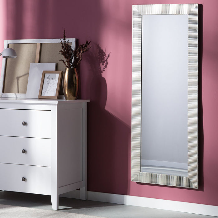 Beliani - DRAVEIL - Wandspiegel - Goud - Synthetisch materiaal