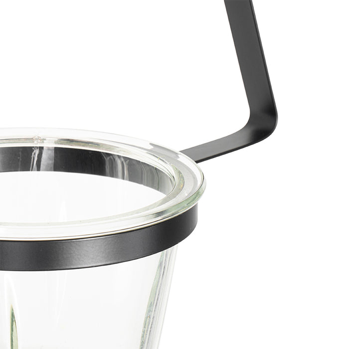 QAZQA Plafondlamp roslini - Zwart - Modern - L 35cm