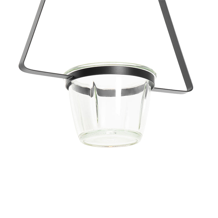 QAZQA Plafondlamp roslini - Zwart - Modern - L 35cm