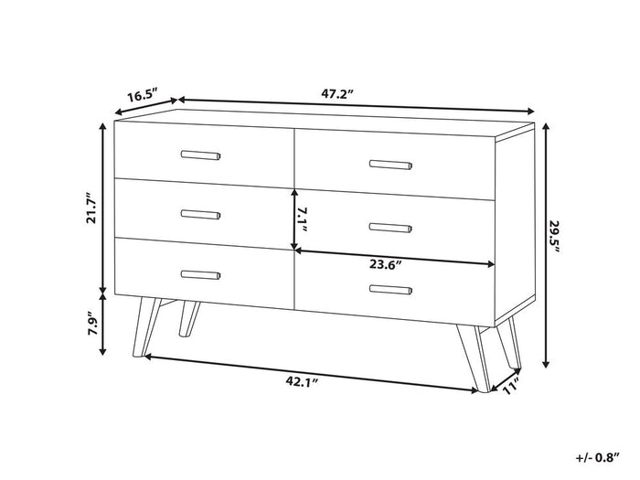 Beliani - NEWARK - Commode - Wit - MDF
