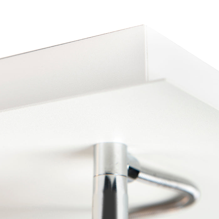 QAZQA Design spot wit 4-lichts verstelbaar - Nox