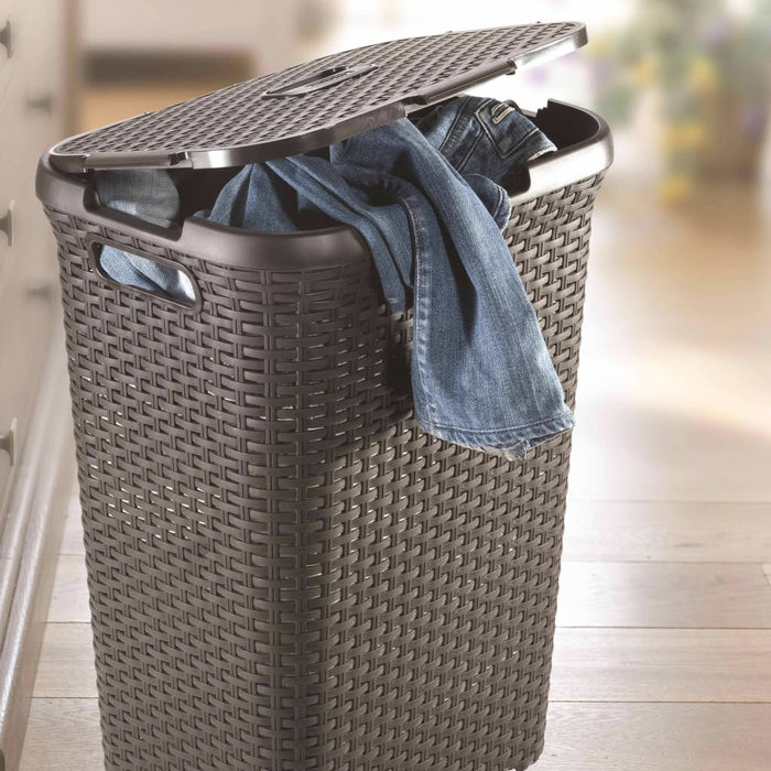 Curver Wasboxen Style 2 st 60 L antraciet