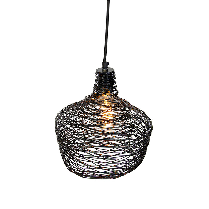 QAZQA Hanglamp sarella - Multicolor - Design - L 100cm