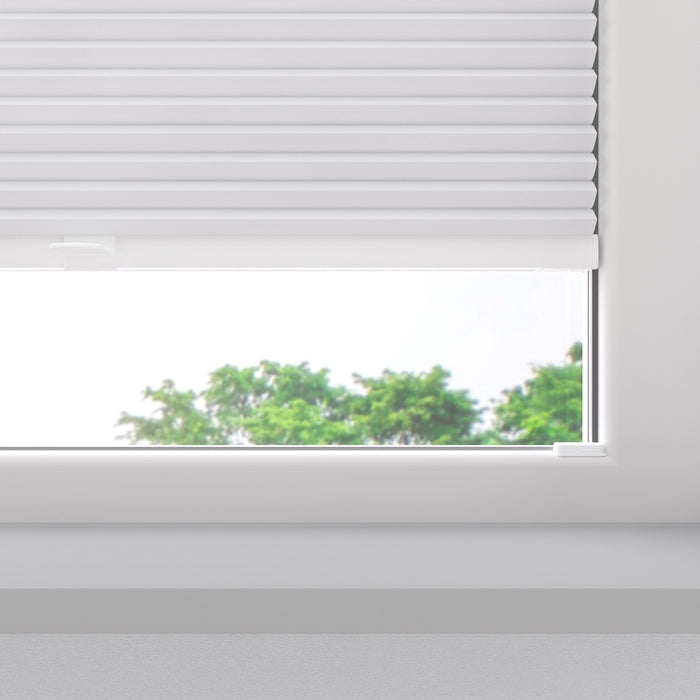 Plisségordijn Honeycomb Lichtdoorlatend Gebroken Wit 90 x 130