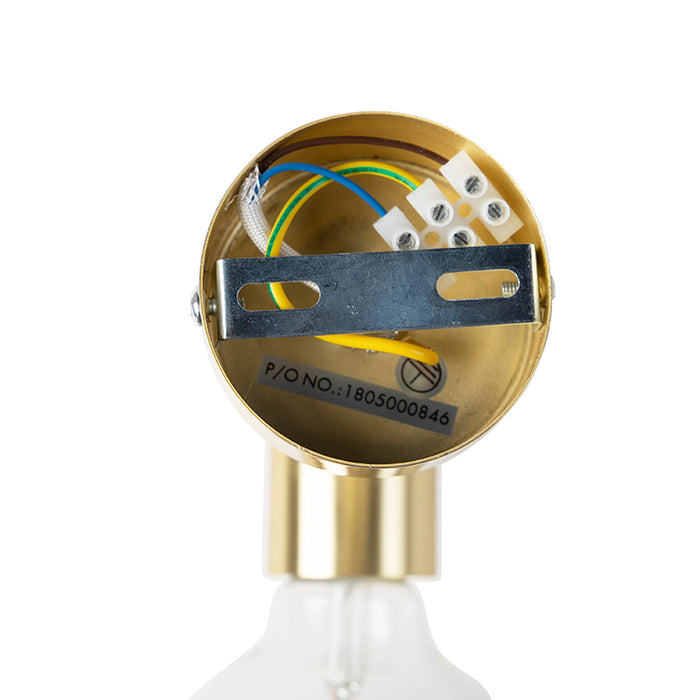 QAZQA Art deco wandlamp goud kantelbaar - Facil