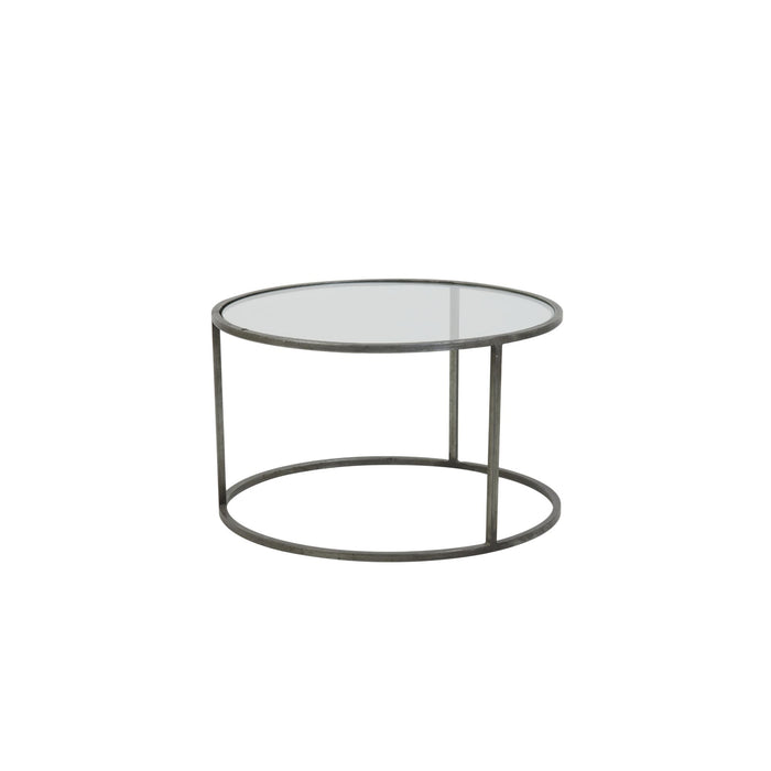 Light & Living Salontafel Duarte - Vintage Tin - Ø65+Ø75cm