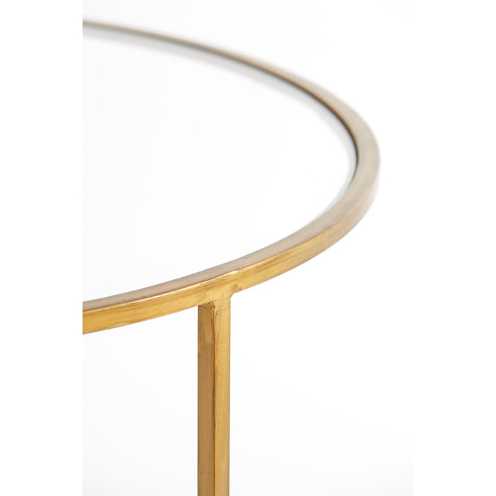 Light & Living Salontafel Duarte - Goud - Ø65+Ø75cm