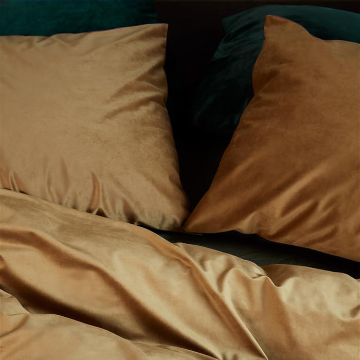 At Home by Beddinghouse Tender Dekbedovertrek 200 x 200/220 cm - Goud