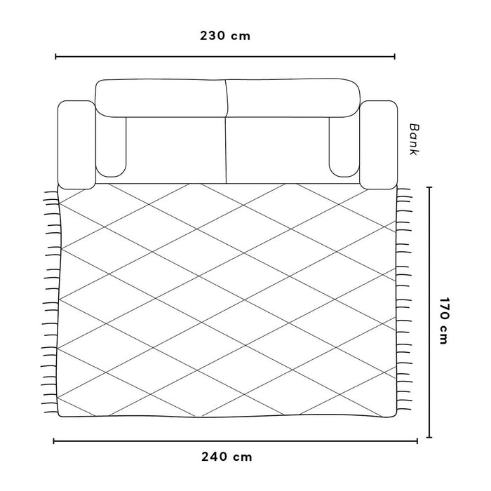 Linie Design Eik Vloerkleed