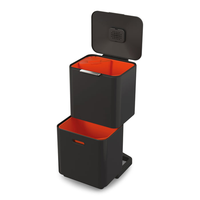 Joseph Joseph Intelligent Waste Afvalemmer Totem Max 60 Liter (30+30 Liter)