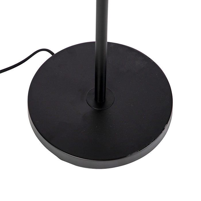 QAZQA Vloerlamp facil - Goud|messing - Modern - D 255mm