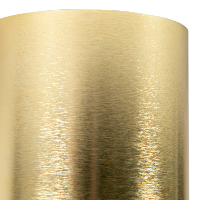 QAZQA Spot goud|messing draai- en kantelbaar - Rondoo up