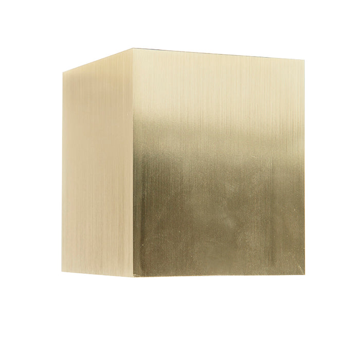 QAZQA Moderne spot goud - Qubo 1