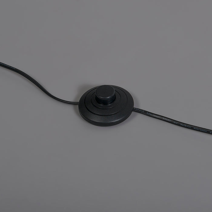 QAZQA Moderne vloerlamp grijs - VT 1