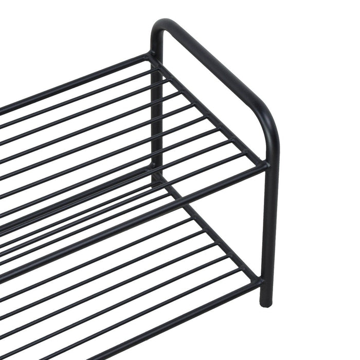 LOFT42 Lace Schoenenrek - Metaal - Zwart