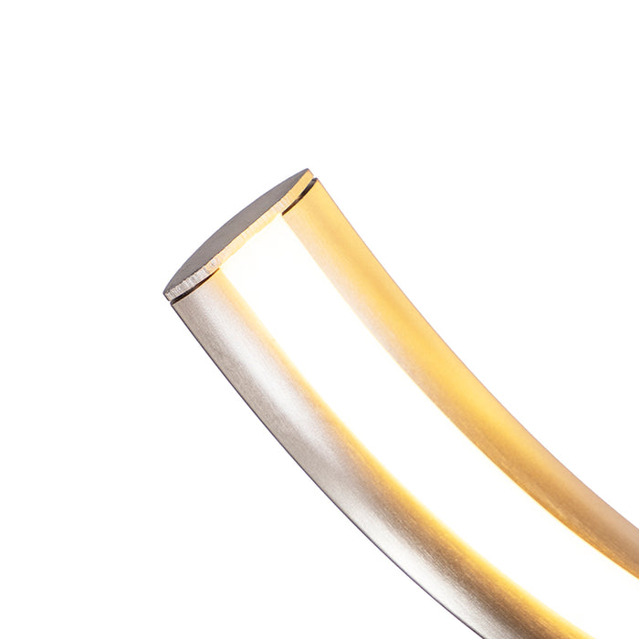 QAZQA LED Hanglamp twizle hl - Aluminium - Design - L 1050mm