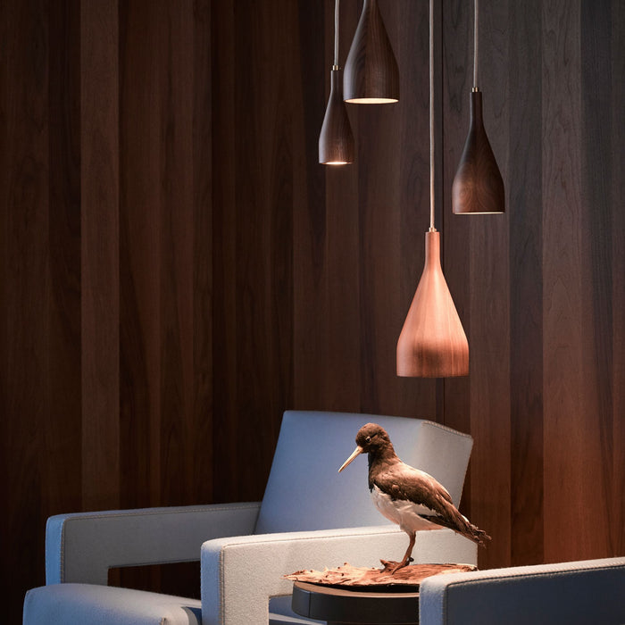 Hollands Licht Timber hanglamp large eiken