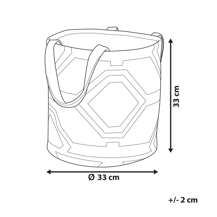 Beliani - HANWELLA - Mand - Wit - Katoen