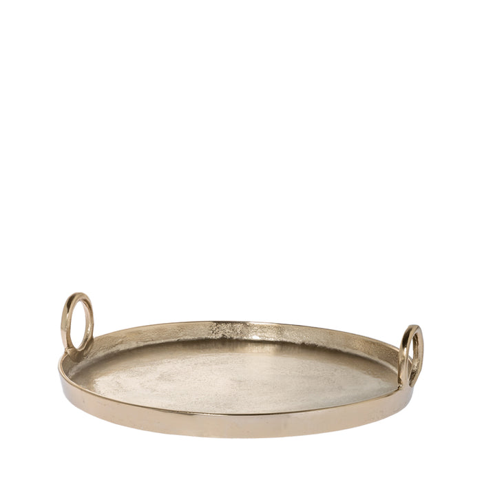 Riverdale - Dienblad Lily champagne 40cm - Goud