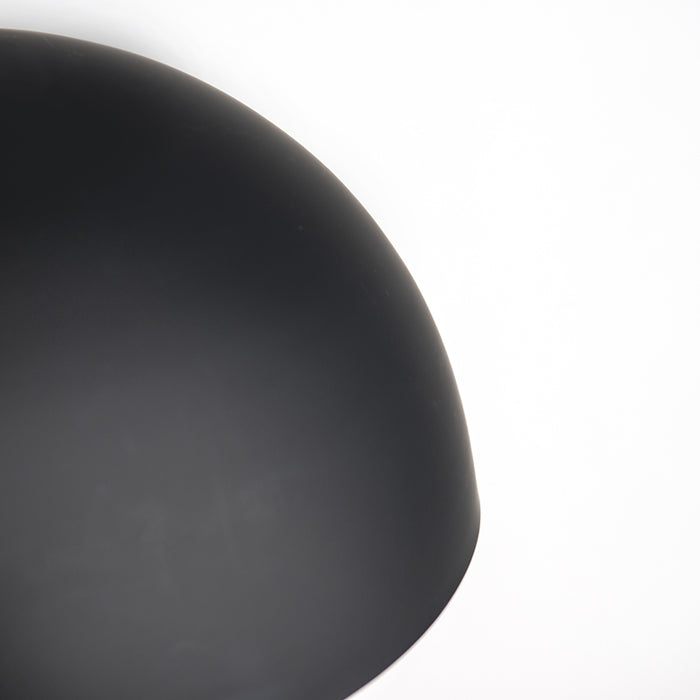 QAZQA Scandinavische hanglamp zwart met wit 2-laags - Claudius