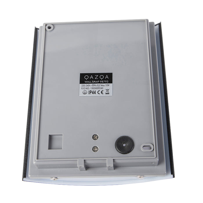 QAZQA Moderne buitenwandlamp zwart IP44 - Miro