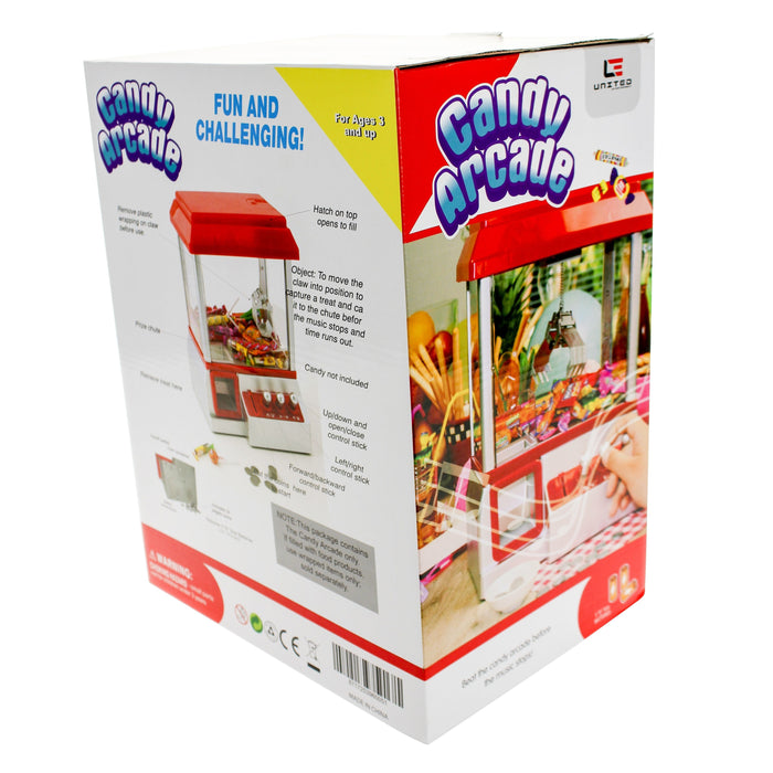 United Entertainment ® Candy Grabber Snoepmachine met Geluidsknop