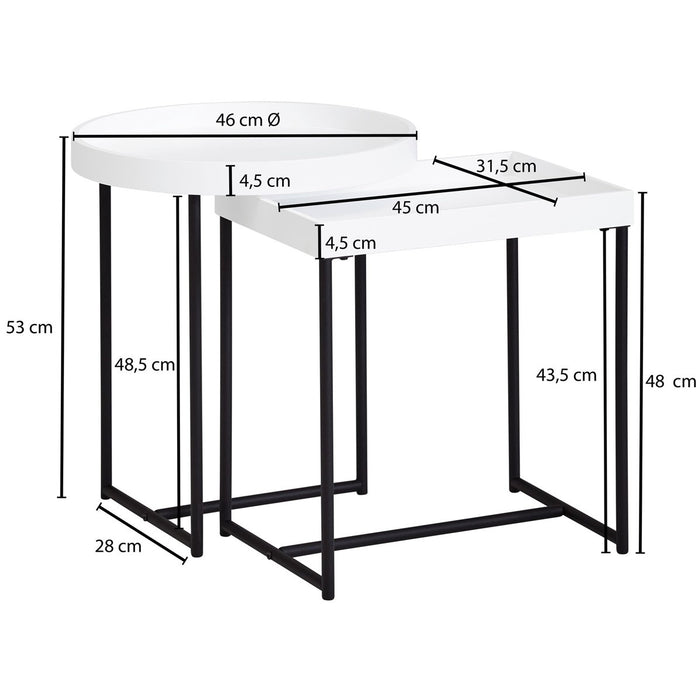 Sky Style Levin Salontafel Set