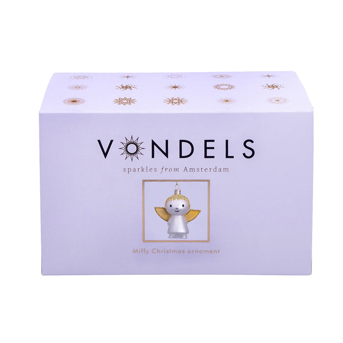 Vondels Ornament glass Nijntje|Miffy angel H11cm w|box
