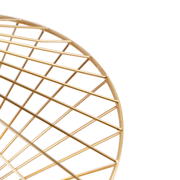 QAZQA Design plafondlamp goud draad met lichteffect - Zahra