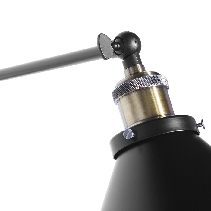 Beliani - NARVA - Wandlamp - Zwart - Metaal