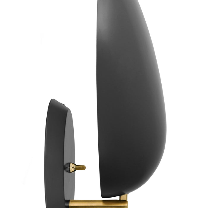 Gubi Grossman Cobra wandlamp zonder stekker wit