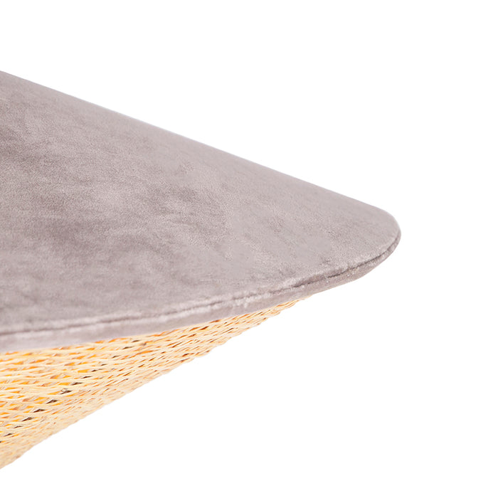 QAZQA Hanglamp frills - Beige - Landelijk | Rustiek - D 600mm