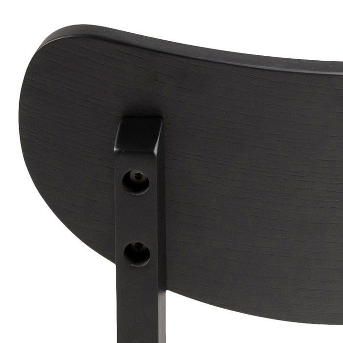 by fonQ basic Crow Eetkamerstoel - Zwart