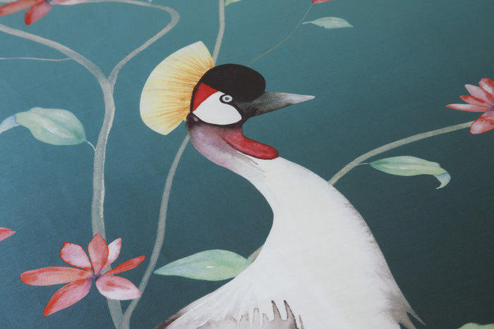 Ten Cate Katoensatijnen Dekbedovertrek - 240x200|220 - Pauline Groen