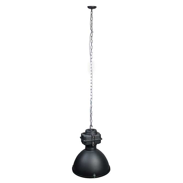 QAZQA Hanglamp sicko - Zwart - Industrieel - D 530mm