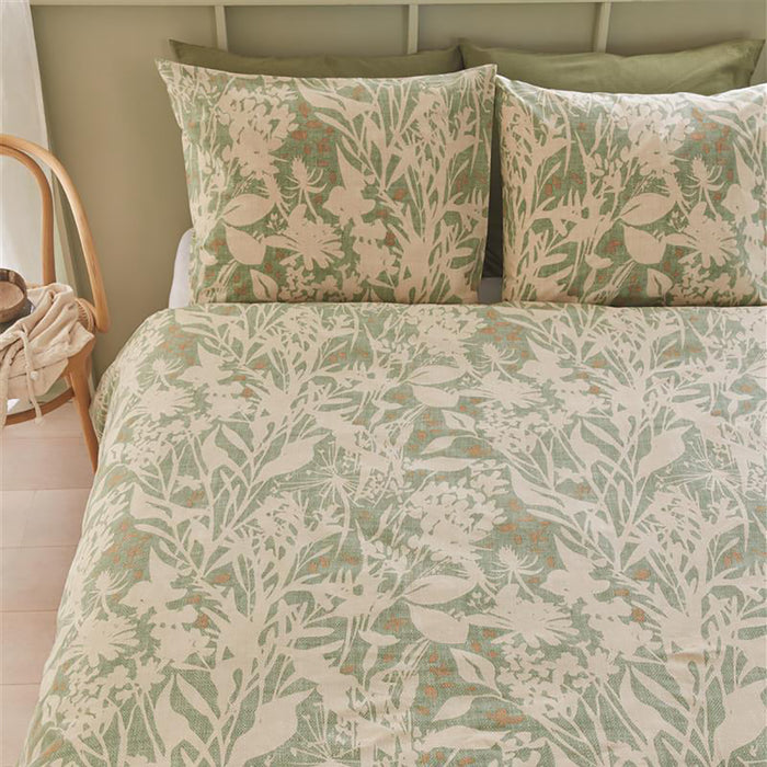 Ariadne at Home Botanical Dekbedovertrek 240 x 200/220 cm - Groen