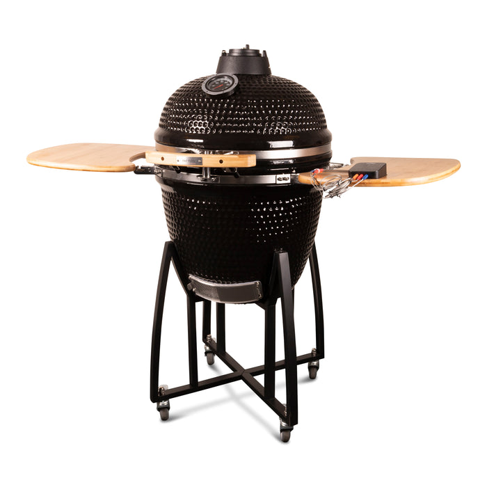 Patton Kamado Grill Keramische Barbecue 21" B 130 x D 74 cm