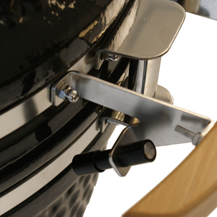 Patton Kamado Grill Keramische Barbecue 21" B 130 x D 74 cm